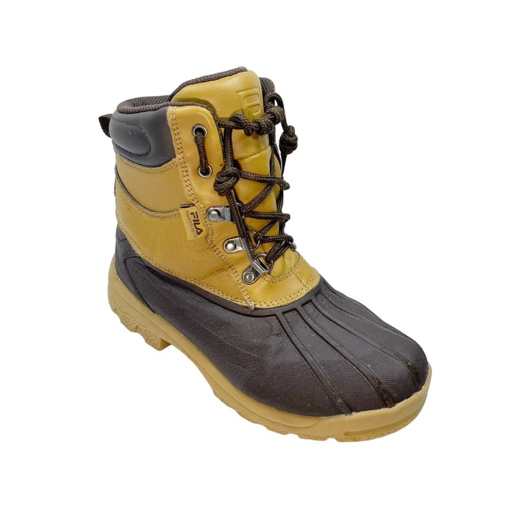 FILA Brown & Tan Snow Boots 6
